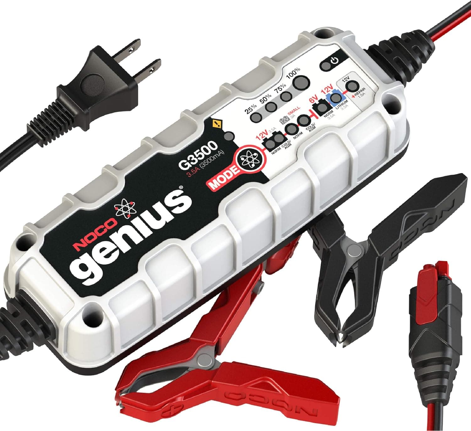 NOCO Genius G3500 6V/12V 3.5 Amp Battery Charger and Maintainer