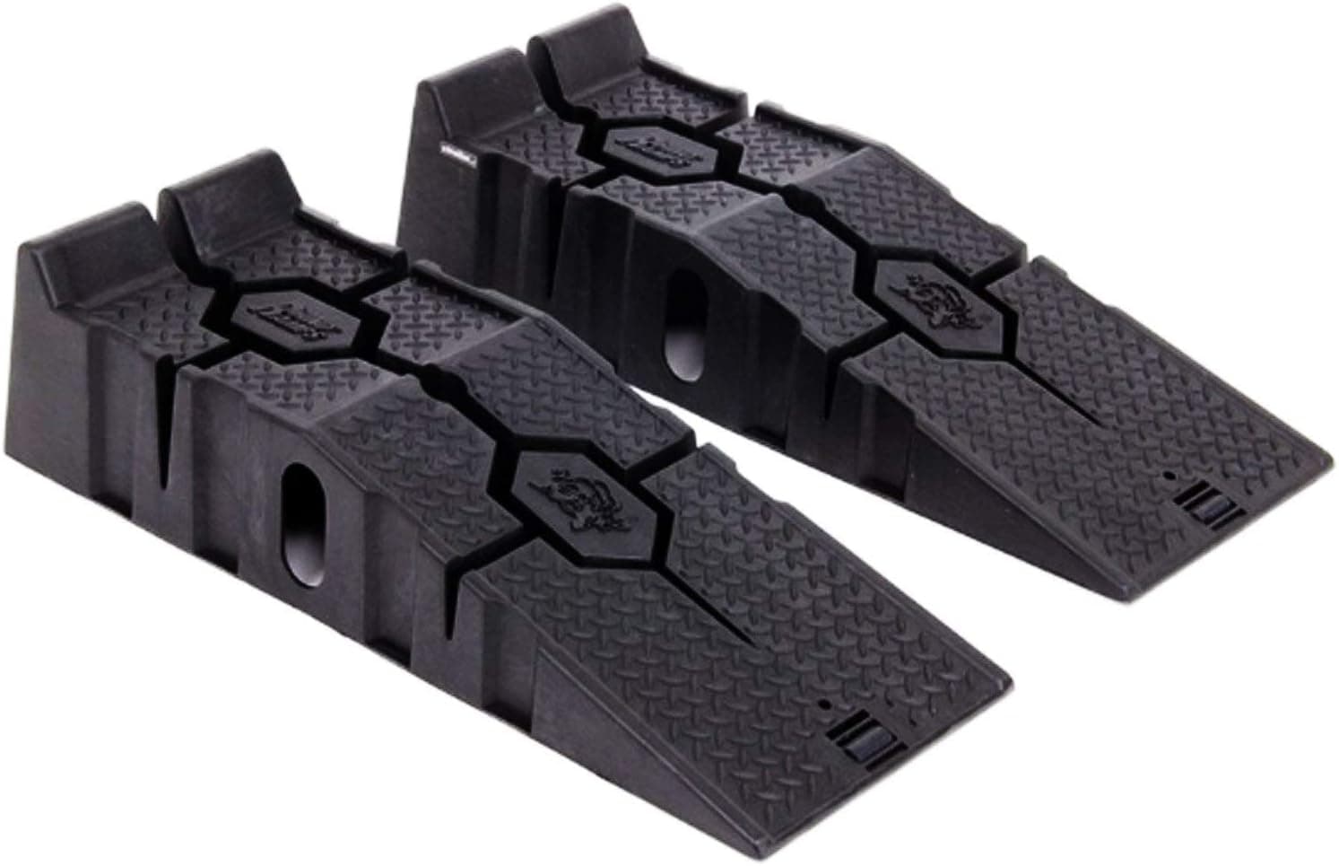 FloTool 11912 RhinoRamps MAX Vehicle Ramps - Set of 2 (16,000lb GVW Capacity)