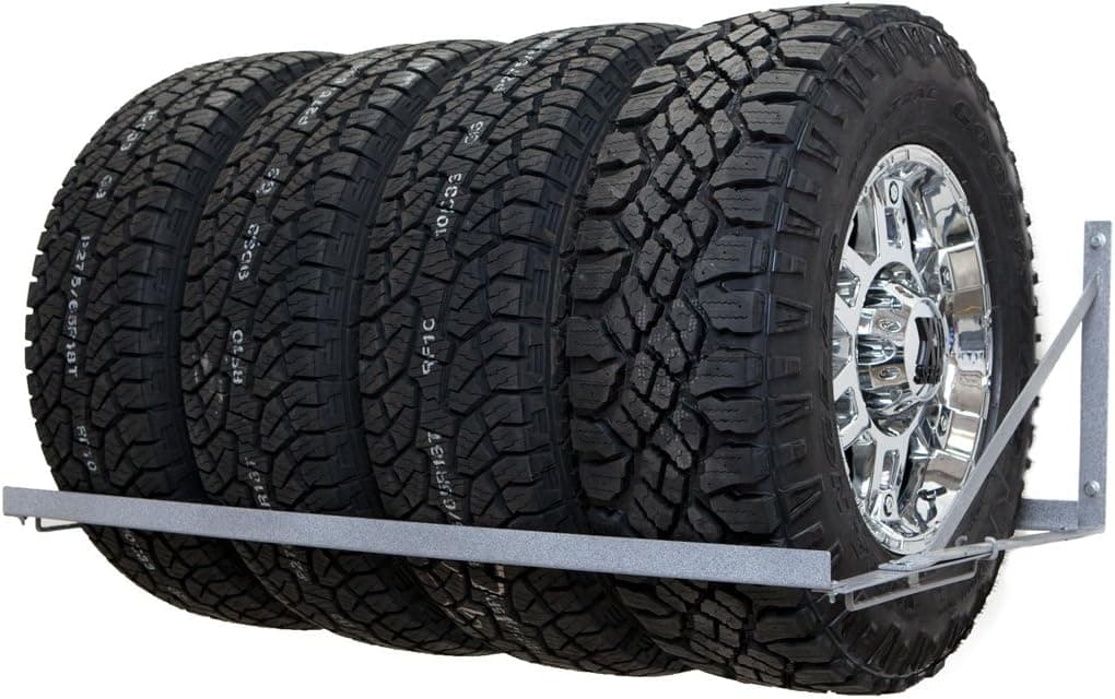 Monkey Bar Storage Wall Mounted Tire Rack 07003