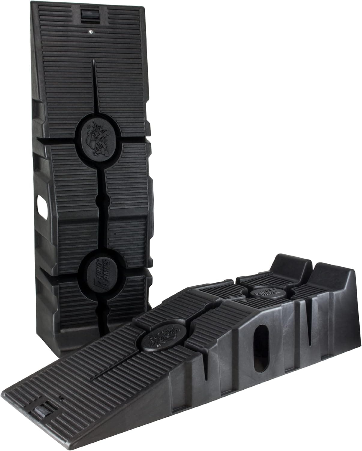 FloTool 11909ABMI RhinoRamp Vehicle Ramp Pair - 12,000lb GVW Capacity Extra-Wide