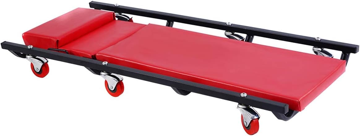 Goplus Mechanics Creeper Rolling Shop Garage Auto Car Repair Work Cart