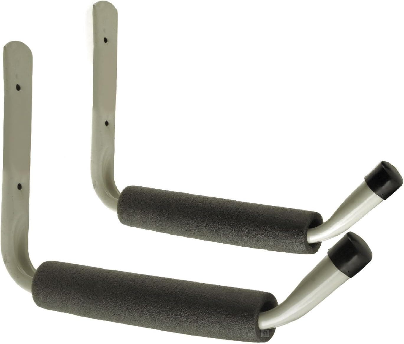 2 x Giant Heavy Duty Storage Hooks Wall Mounted Ladder Bike Garage Padded Hook
