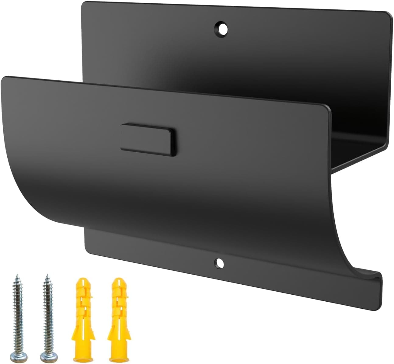 Juformin Heavy-Duty Wall Mount Ladder Hooks for Storage - Wheelbarrow Hangers for Garage Wall - 1 Pack