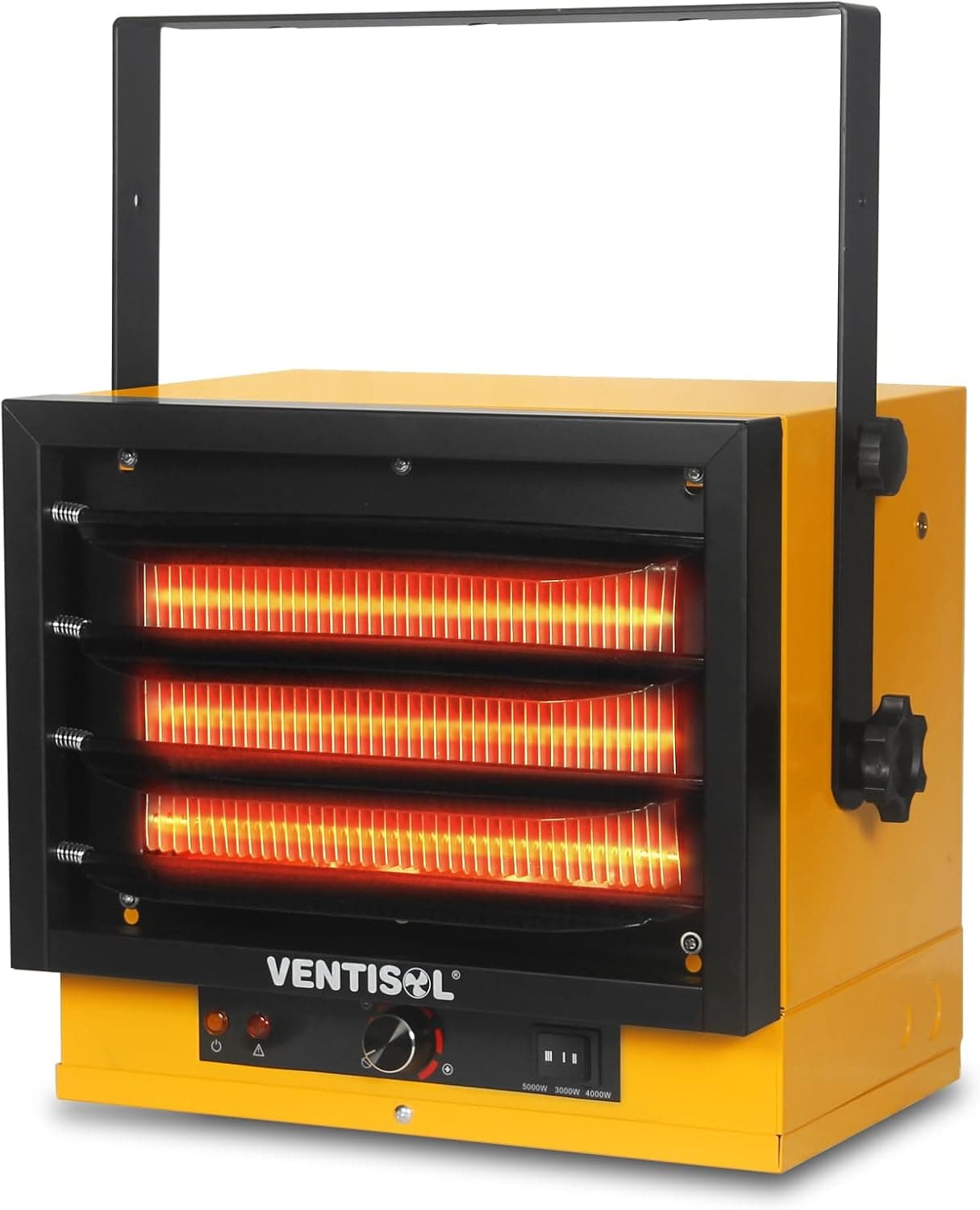 VENTISOL Garage Heater, 3000/4000/5000W Ceiling Electric Heater, 240V Mounted Shop Heater