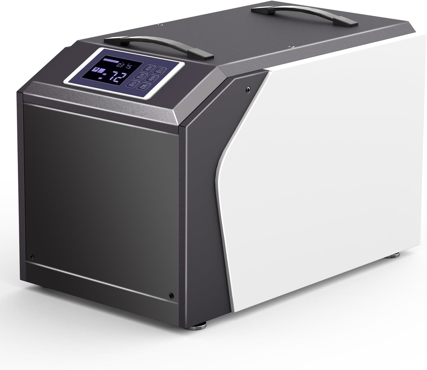 Industrial Commercial Dehumidifier with Pump, 180 Pints, Drain Hose, LED Display, Up to 8000 Sq Ft
