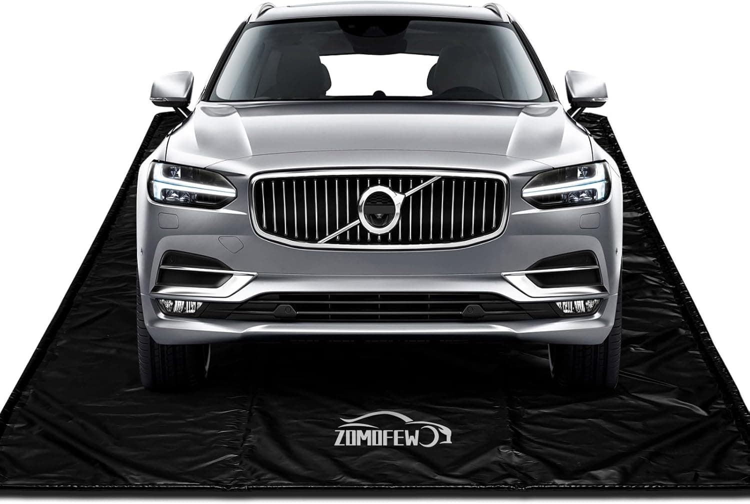 ZOMOFEW Garage Car Mat, 7'9" x 18' Non-Slip Heavy Duty Waterproof Containment Mat