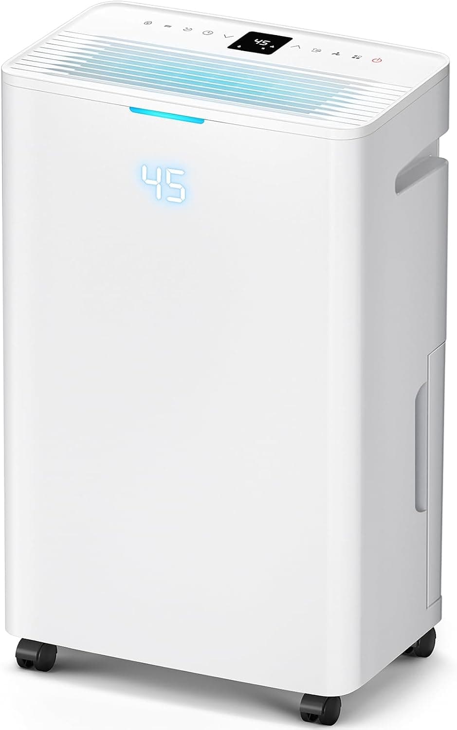 Dehumidifier, 4500 Sq.Ft for Basement, with Drain Hose, Humidity Control and Auto Shut-off, Quiet Smart Compressor